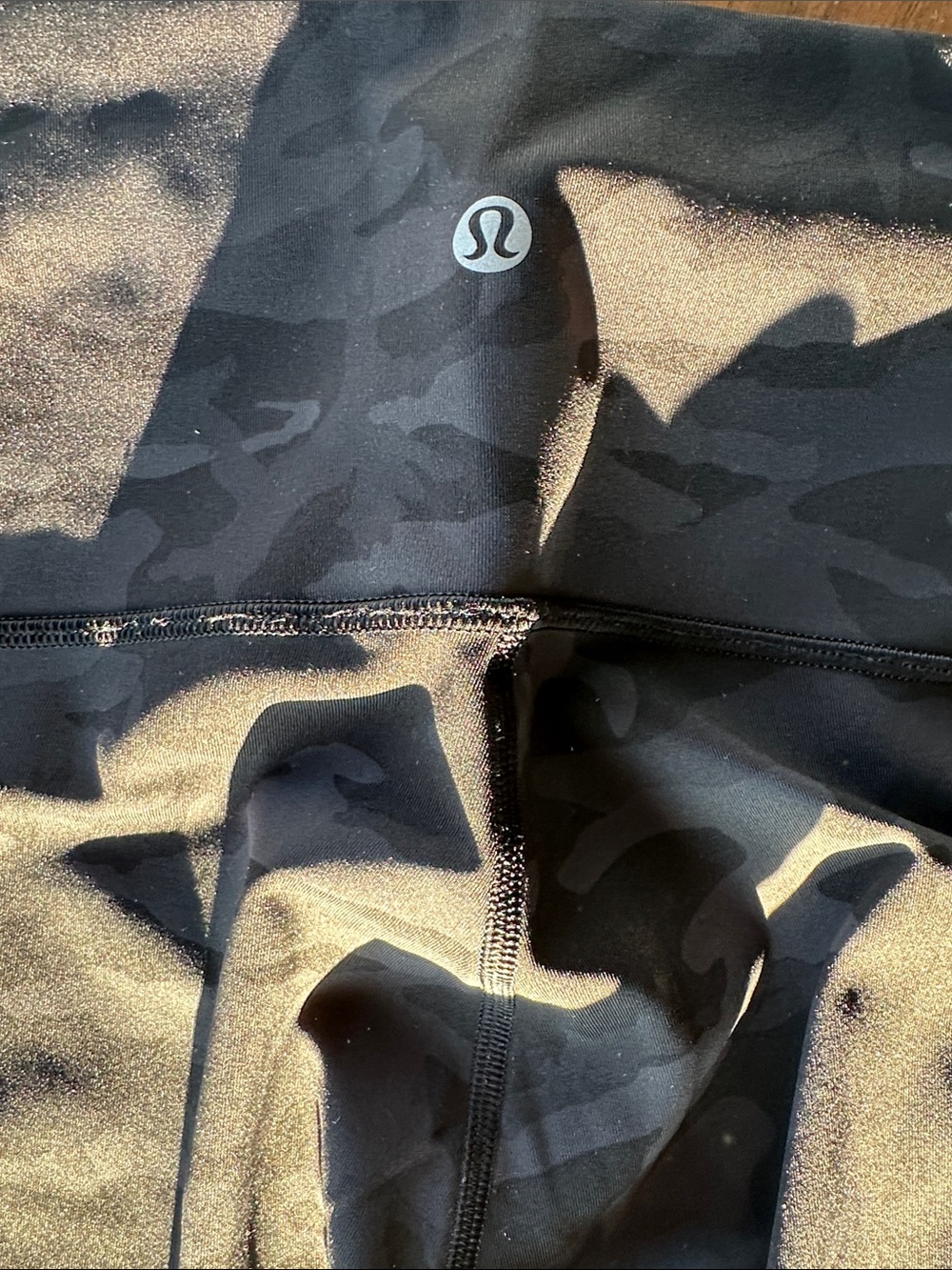 lululemon athletica Black Camo leggings